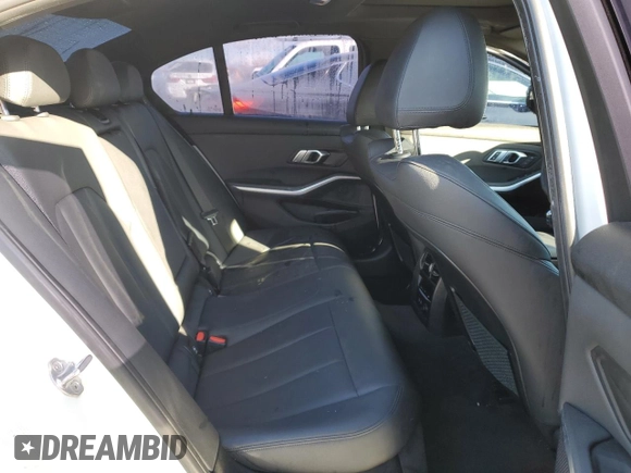 2019 BMW 3 Series 330i with VIN WBA5R1C59KAK07604, listed as a Copart auction lot 66944152 with 57,119 mi miles. Bid and sale history available at carsss.com. Image 6.