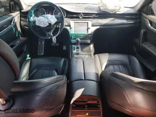 2015 Maserati Quattroporte S Q4 with VIN ZAM56RRA6F1135311, listed as a Copart auction lot 42123155 with 38,007 mi miles and Salvage Title. Bid and sale history available at carsss.com. Image 8.