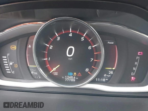2017 Volvo S60 Inscription with VIN LYV402HK1HB128099, listed as a IAAI auction lot 41331325 with 77,789 mi miles. Bid and sale history available at carsss.com. Image 7.