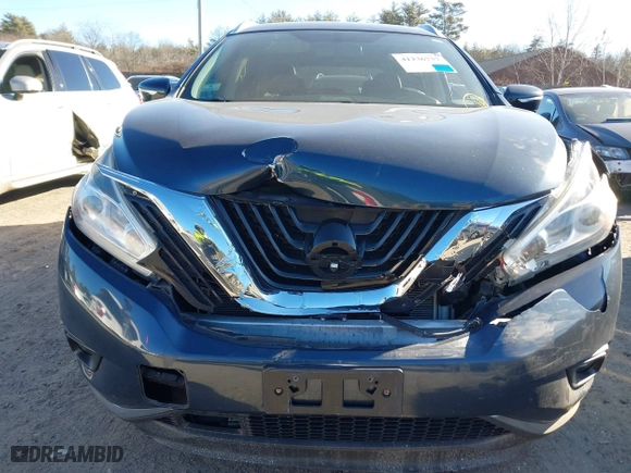2015 Nissan Murano SL with VIN 5N1AZ2MH3FN208709, listed as a IAAI auction lot 41236737 with 116,219 mi miles. Bid and sale history available at carsss.com. Image 6.