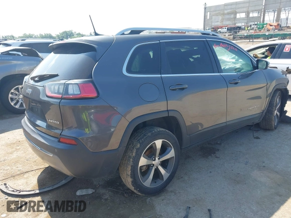2019 Jeep Cherokee Limited с VIN 1C4PJLDB2KD433890, выставлен на аукционе IAAI как лот 42383879 с пробегом Не указан миль и . История ставок и продаж доступна на DreamBid. Изображение 4.