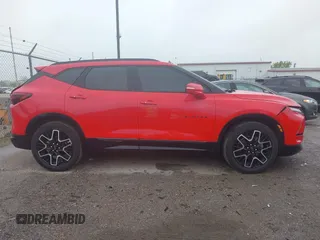 2023 Chevrolet Blazer RS with VIN 3GNKBKRS8PS155103, listed as a IAAI auction lot 42231530 with 21,751 mi miles and . Bid and sale history available at DreamBid. Image 13.