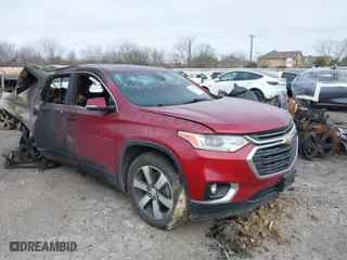 2018 Chevrolet Traverse LT Leather with VIN 1GNERHKW8JJ284413, listed as a IAAI auction lot 41612623 with 59,756 mi miles. Bid and sale history available at carsss.com. Image 1.