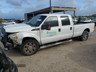 2012 Ford F-250 XL with VIN 1FT7W2A66CEC72524, listed as a Copart auction lot 84899864 with 155,063 mi miles and Salvage title. Bid and sale history available at DreamBid. Image 1.