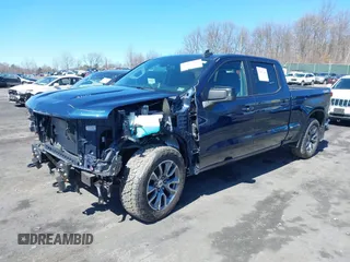 2021 Chevrolet Silverado 1500 RST with VIN 1GCUYEEL3MZ212306, listed as a IAAI auction lot 41855149 with 57,291 mi miles. Bid and sale history available at carsss.com. Image 17.