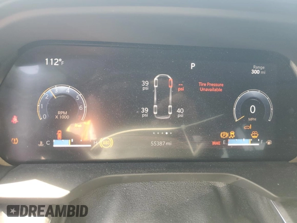 2021 Jeep Grand Cherokee Overland with VIN 1C4RJKDG8M8115783, listed as a Copart auction lot 61402645 with 55,387 mi miles and Salvage title. Bid and sale history available at DreamBid. Image 9.