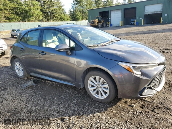 2024 Toyota Corolla Hatchback SE with VIN JTND4MBE1R3218204, listed as a Copart auction lot 78504444 with 24,649 mi miles and Salvage Title. Bid and sale history available at carsss.com. Image 4.