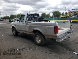 1996 Ford F-150 with VIN 1FTEF14Y2TLB39012, listed as a Copart auction lot 58576095 with 162,231 mi miles and Salvage title. Bid and sale history available at DreamBid. Image 2.