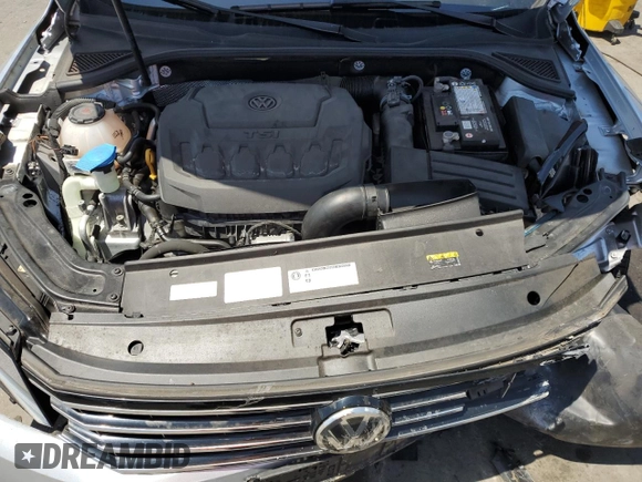 2019 Volkswagen Passat 2.0T Wolfsburg Edition with VIN 1VWLA7A35KC007178, listed as a Copart auction lot 53636645 with 11,948 mi miles and Salvage Title. Bid and sale history available at carsss.com. Image 11.