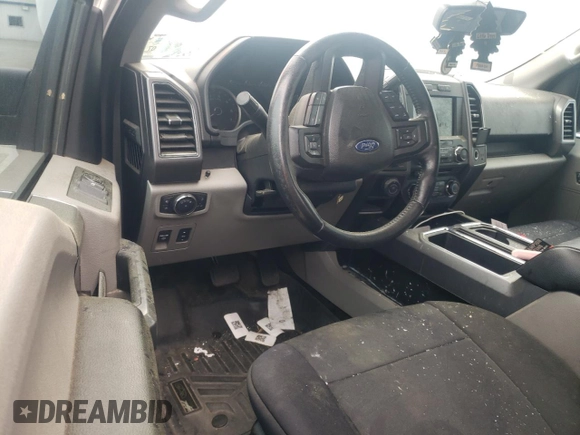 2018 Ford F-150 XL with VIN 1FTEW1C54JKD92360, listed as a Copart auction lot 51287875 with 0 mi miles and Salvage Title. Bid and sale history available at carsss.com. Image 8.