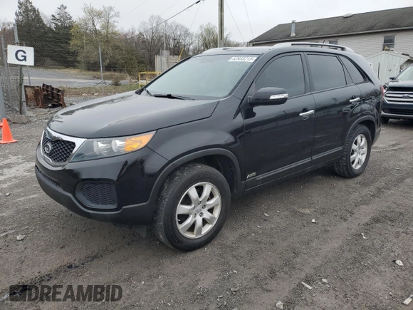2012 Kia Sorento LX with VIN 5XYKTDA2XCG280029, listed as a Copart auction lot 52933215 with 134,701 mi miles and Clean Title. Bid and sale history available at carsss.com. Image 1.