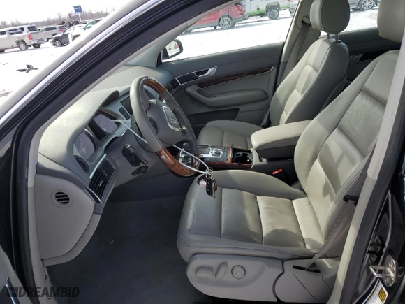 2008 Audi A6 with VIN WAUDH74F68N132290, listed as a Copart auction lot 45107065 with 0 mi miles and Salvage Title. Bid and sale history available at carsss.com. Image 7.