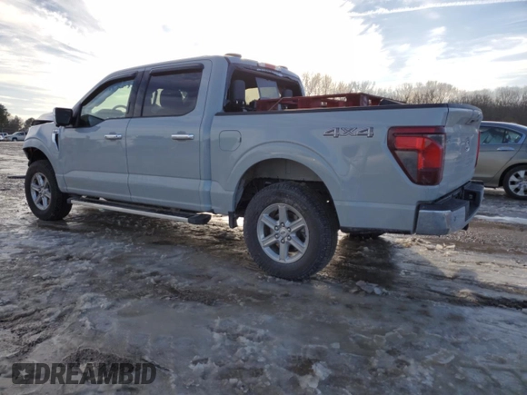 2024 Ford F-150 XLT with VIN 1FTFW3L80RKF63210, listed as a Copart auction lot 46525355 with 9,118 mi miles and Salvage Title. Bid and sale history available at DreamBid. Image 2.