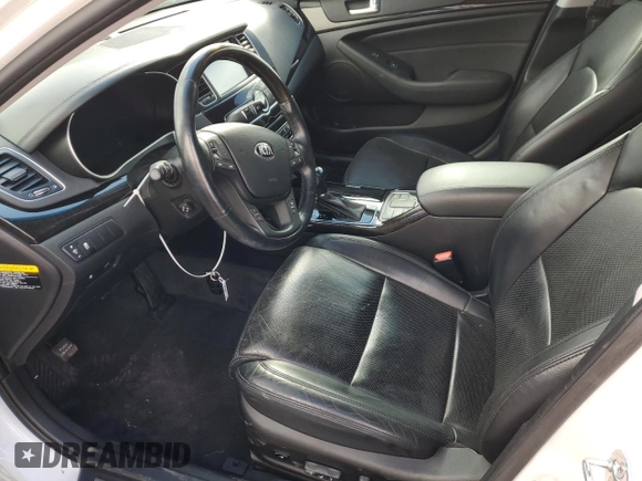 2014 Kia Cadenza Premium with VIN KNALN4D76E5157035, listed as a Copart auction lot 86649254 with 39,383 mi miles and Salvage Title. Bid and sale history available at carsss.com. Image 7.