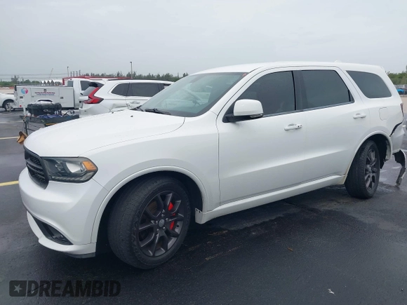 2015 Dodge Durango R/T with VIN 1C4SDHCT8FC931189, listed as a IAAI auction lot 42416980 with 109,437 mi miles and . Bid and sale history available at DreamBid. Image 2.