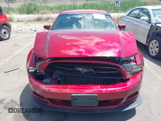 2014 Ford Mustang V6 with VIN 1ZVBP8AM9E5284966, listed as a IAAI auction lot 42440410 with 100,161 mi miles and . Bid and sale history available at DreamBid. Image 12.