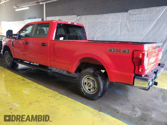 2021 Ford Super Duty F-250 SRW XL with VIN 1FT7W2B69MEC39033, listed as a Copart auction lot 48792145 with 137,804 mi miles and Clean Title. Bid and sale history available at carsss.com. Image 2.