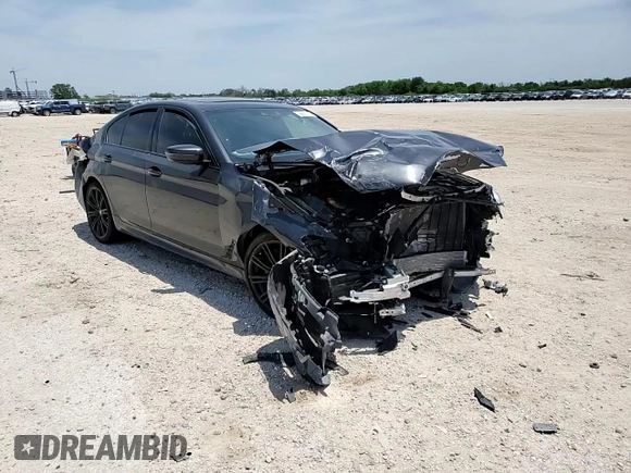 2020 BMW 5 Series 540i with VIN WBAJS1C07LCD57016, listed as a Copart auction lot 56801715 with Not provided miles and Salvage title. Bid and sale history available at DreamBid. Image 14.