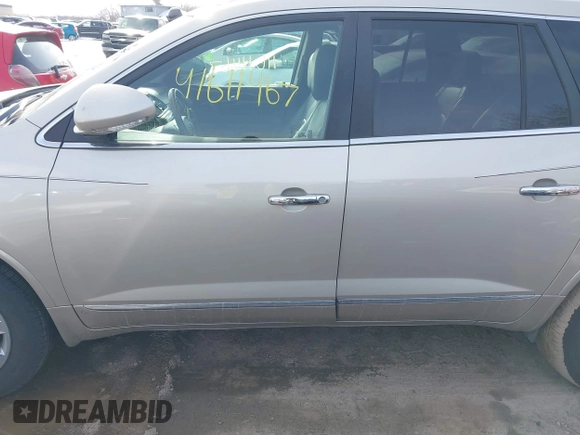 2013 Buick Enclave Leather with VIN 5GAKRCKD2DJ160883, listed as a IAAI auction lot 41611467 with 90,681 mi miles. Bid and sale history available at carsss.com. Image 14.