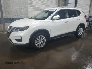 2020 Nissan Rogue S with VIN KNMAT2MV5LP540002, listed as a Copart auction lot 52497215 with 44,000 mi miles and Salvage Title. Bid and sale history available at DreamBid. Image 1.