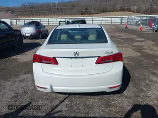 2018 Acura TLX w/Technology Pkg with VIN 19UUB1F59JA001116, listed as a IAAI auction lot 41747984 with 105,091 mi miles. Bid and sale history available at carsss.com. Image 16.