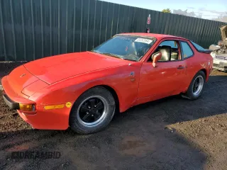 1984 Porsche 944 with VIN WP0AA0946EN459969, listed as a Copart auction lot 85252584 with Not Provided miles and Salvage Title. Bid and sale history available at carsss.com. Image 1.