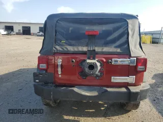 2009 Jeep Wrangler X with VIN 1J4FA24119L756089, listed as a Copart auction lot 56953205 with 158,157 mi miles and Salvage title. Bid and sale history available at DreamBid. Image 6.