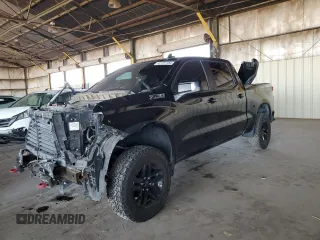 2020 Chevrolet Silverado 1500 LT Trail Boss with VIN 1GCPYFED0LZ269783, listed as a Copart auction lot 67721184 with 48,903 mi miles and Salvage Title. Bid and sale history available at carsss.com. Image 1.