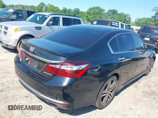 2016 Honda Accord Sport with VIN 1HGCR2F54GA153939, listed as a IAAI auction lot 42109361 with 187,154 mi miles and . Bid and sale history available at DreamBid. Image 4.