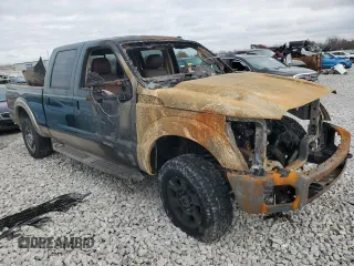 2011 Ford F-250 XL with VIN 1FT7W2B64BEC90405, listed as a Copart auction lot 80890704 with Not provided miles and Salvage title. Bid and sale history available at DreamBid. Image 4.