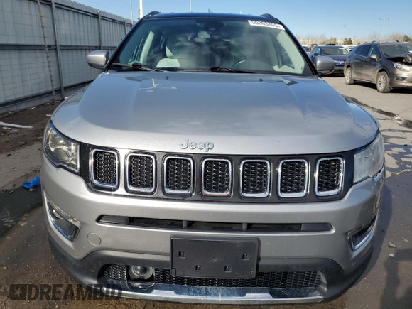 2021 Jeep Compass Limited with VIN 3C4NJDCB6MT599633, listed as a Copart auction lot 50363305 with 58,419 mi miles and Salvage Title. Bid and sale history available at carsss.com. Image 5.