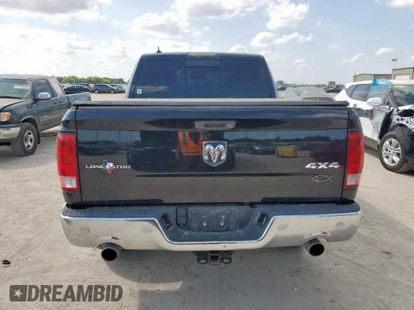 2014 Ram 1500 Big Horn with VIN 1C6RR7LT9ES452415, listed as a Copart auction lot 61261995 with 201,309 mi miles and Salvage title. Bid and sale history available at DreamBid. Image 6.