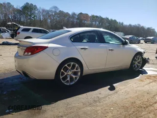 2013 Buick Regal GS with VIN 2G4GV5GV8D9236367, listed as a Copart auction lot 46935555 with 131,863 mi miles and Salvage Title. Bid and sale history available at carsss.com. Image 3.