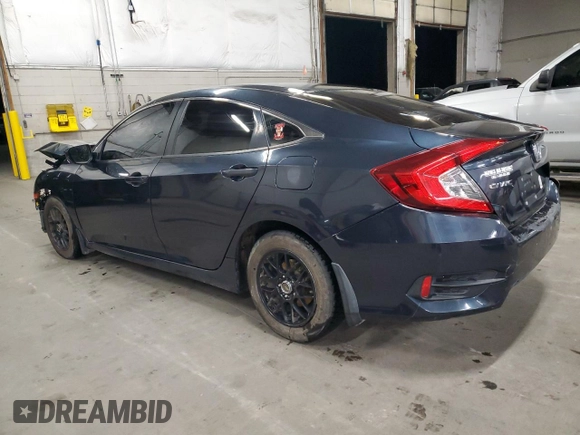 2017 Honda Civic LX with VIN 19XFC2F55HE219300, listed as a Copart auction lot 83662394 with 172,697 mi miles and Salvage Title. Bid and sale history available at DreamBid. Image 2.