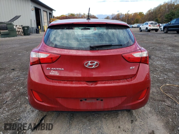 2016 Hyundai Elantra GT with VIN KMHD35LH2GU274239, listed as a Copart auction lot 78705864 with 93,697 mi miles and Salvage Title. Bid and sale history available at carsss.com. Image 6.