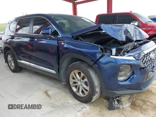 2020 Hyundai Santa Fe SE with VIN 5NMS23ADXLH256379, listed as a IAAI auction lot 42708101 with 51,474 mi miles and . Bid and sale history available at DreamBid. Image 1.