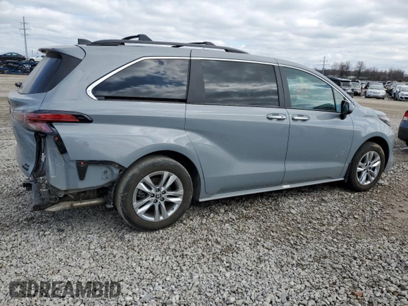2022 Toyota Sienna XLE Woodland Edition with VIN 5TDASKFC4NS056510, listed as a Copart auction lot 50800905 with 50,102 mi miles and Salvage Title. Bid and sale history available at carsss.com. Image 3.