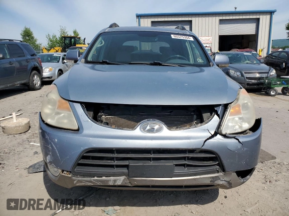2007 Hyundai Veracruz GLS with VIN KM8NU73CX7U005455, listed as a Copart auction lot 60375304 with 205,784 mi miles and Salvage Title. Bid and sale history available at DreamBid. Image 5.