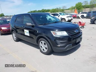 2016 Ford Police Interceptor Utility z VIN 1FM5K8AR2GGB07317, wystawiony jako IAAI lot #42337310 z przebiegiem 166 786 mil mil oraz . Historia ofert i sprzedaży dostępna na DreamBid. Obrazek 1.