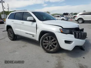 2016 Jeep Grand Cherokee Limited 75th Anniversary with VIN 1C4RJFBT8GC447215, listed as a Copart auction lot 53835115 with 69,864 mi miles and Salvage Title. Bid and sale history available at DreamBid. Image 4.