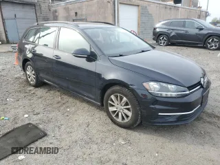 2019 Volkswagen Golf SportWagen S with VIN 3VWY57AU0KM508996, listed as a Copart auction lot 80706874 with 103,671 mi miles and Salvage Title. Bid and sale history available at carsss.com. Image 4.