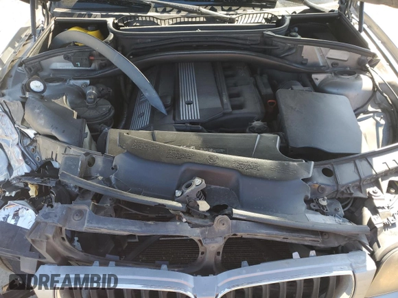 2004 BMW X3 3.0i with VIN WBXPA934X4WD00202, listed as a Copart auction lot 50757835 with 201,258 mi miles and Salvage Title. Bid and sale history available at carsss.com. Image 12.