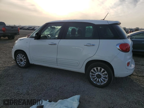 2014 FIAT 500L Easy with VIN ZFBCFABHXEZ002476, listed as a Copart auction lot 41791875 with 205,093 mi miles and Salvage Title. Bid and sale history available at carsss.com. Image 2.