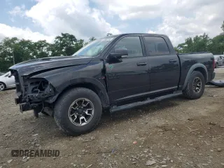 2016 Ram 1500 Rebel with VIN 1C6RR7YT0GS398997, listed as a Copart auction lot 63366765 with 121,562 mi miles and Salvage title. Bid and sale history available at DreamBid. Image 1.