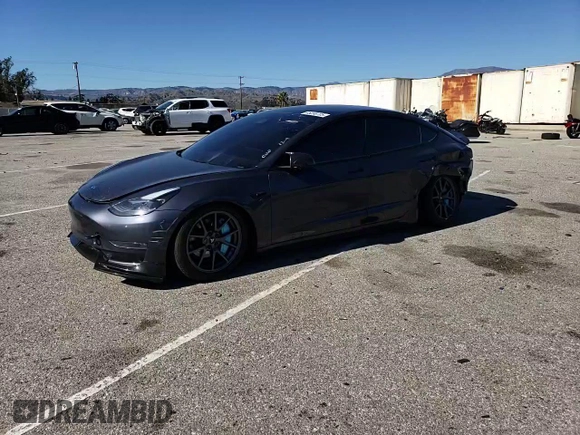 2023 Tesla Model 3 Long Range with VIN 5YJ3E1EB4PF633935, listed as a Copart auction lot 45238705 with 32,972 mi miles and Salvage Title. Bid and sale history available at DreamBid. Image 10.