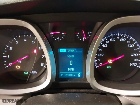 2017 Chevrolet Equinox LS with VIN 2GNFLEEK9H6301563, listed as a IAAI auction lot 41620084 with 131,690 mi miles. Bid and sale history available at carsss.com. Image 7.