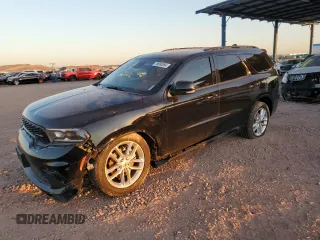 2024 Dodge Durango GT with VIN 1C4RDJDG7RC144231, listed as a Copart auction lot 79883064 with 12,284 mi miles and Salvage Title. Bid and sale history available at carsss.com. Image 1.