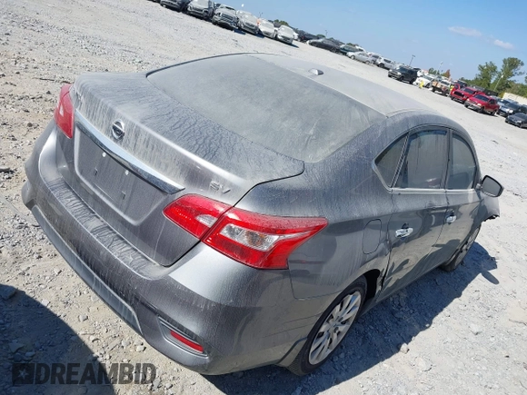 2017 Nissan Sentra S with VIN 3N1AB7AP3HY279578, listed as a IAAI auction lot 40611863 with 153,055 mi miles and . Bid and sale history available at DreamBid. Image 4.