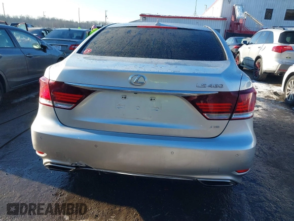 2013 Lexus LS 460 z VIN JTHCL5EF5D5019441, wystawiony jako IAAI lot #41267136 z przebiegiem 185 549 mil mil oraz . Historia ofert i sprzedaży dostępna na DreamBid. Obrazek 16.