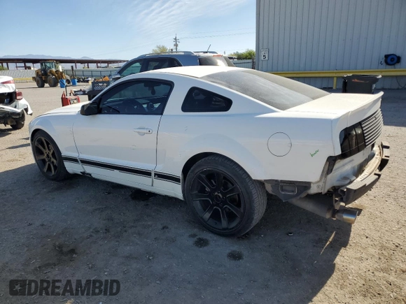 2008 Ford Mustang Deluxe with VIN 1ZVHT80N185201647, listed as a Copart auction lot 53337135 with 168,425 mi miles and Salvage Title. Bid and sale history available at carsss.com. Image 2.